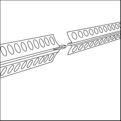 plasterrail unterputzschiene